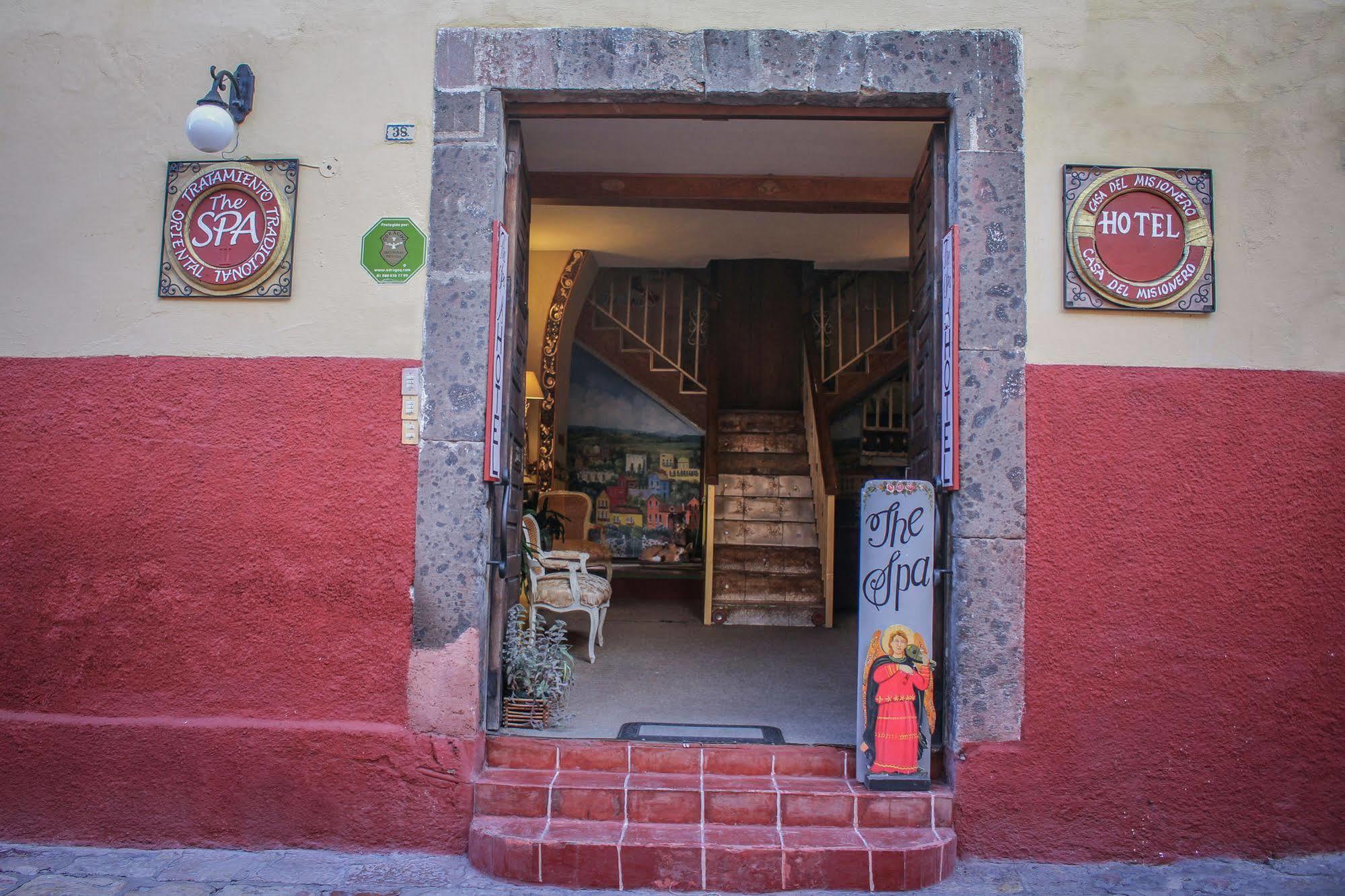 Hotel Casa Del Misionero San Miguel de Allende Eksteriør bilde